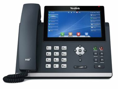 Yealink SIP-T48U / IP-Telefon / 16x SIP-Konto / LCD 7" / 2x RJ45 / POE/ Opus HD-Codec / 29 programmierbare Tasten