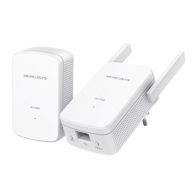 Mercusys MP510 Kit / Satz Powerline-Adapter AV1000 / 1000 Mbit/s / GLAN / HomePlug AV2 / 2St