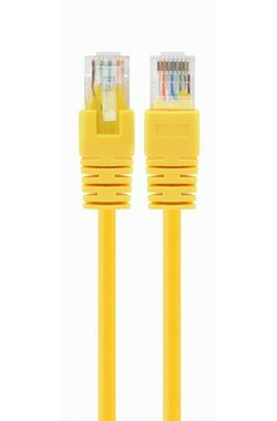 Gembird PP6U-1M CAT6 UTP 1 m gelb / Patchkabel / RJ45-RJ45