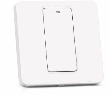 Meross MSS510HK intelligenter Wandschalter (HomeKit) weiß / WLAN / LED-Signalisierung / eine Taste