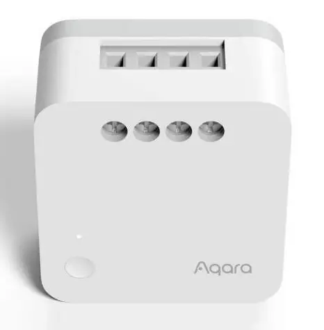 Aqara SMART Home Einzelschaltermodul T1 (kein Neutralleiter) / Schaltermodul (kein Anschluss für Neutralleiter) / Nachverkauf