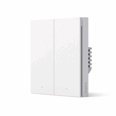 Aqara SMART Wall Switch H1 (No Neutral Double Rocker) / Wandschalter (No Neutral) / Zigbee / Nachverkauf