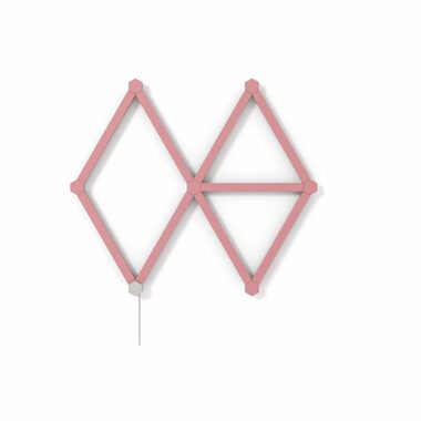 Nanoleaf Lines Skins 9er-Set mattrosa / Satz aufsteckbare Hüllen
