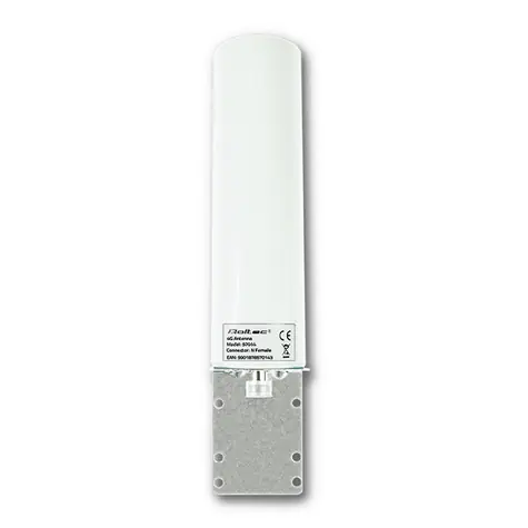 Qoltec 57014 Rundstrahlantenne für den Innen- und Außenbereich 4G LTE DUAL / SMA-Anschluss / 30 dBi 