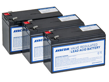 Avacom AVA-RBP03-12090- Kit - Batterie für USV CyberPower & DELL & HP & EATON & Effekta & FSP Fortron & Legrand