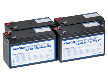 Avacom AVA-RBP03-12072- Kit - Batterie für USV CyberPower & EATON & Effekta & FSP Fortron & HP & Legrand