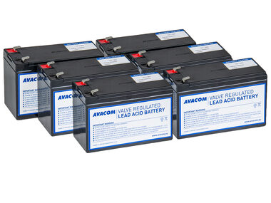 Avacom AVA-RBP06-12090- Kit - Batterie für USV CyberPower & DELL & HP & EATON & Effekta & FSP Fortron & Legrand