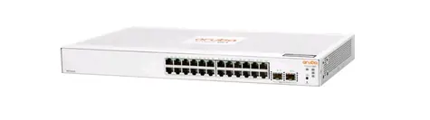 HPE Aruba JL812A Instant On 1830 24G / Switch / 24x Gigabit RJ45-Ports / 2x Gigabit SFP-Ports / VLAN