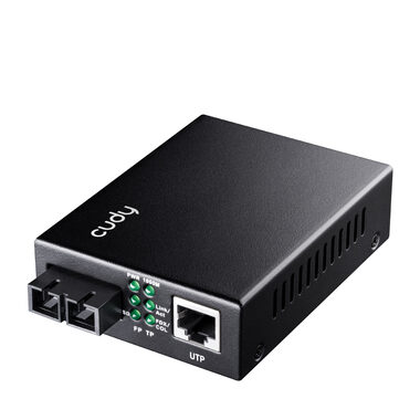 Cudy MC100GSA-20 Konverter / 1x RJ45 / 1x Dual SC / 20 km Reichweite / 1000 Mbit/s