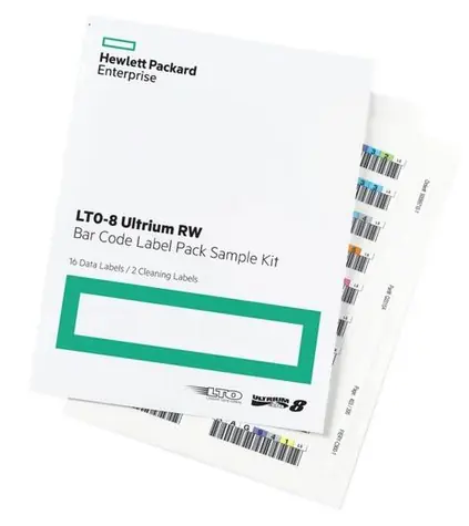 HPE LTO-8 Ultrium RW Barcode-Etikettenpaket 