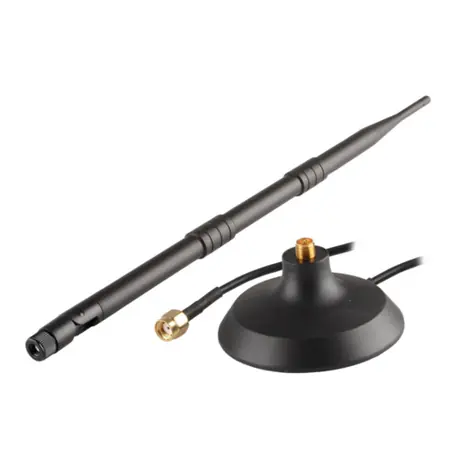 Savio RP-SMA AK-05 WLAN-Antenne / 2,4 GHz / 12 dBi / omnidirektional