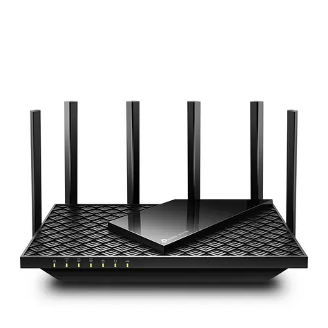 TP-LINK Archer AXE75 / Wi-Fi 6 Router AXE5400 / Tri-Band/ 2,4 GHz 574 Mbit/s / 5 GHz 2402 Mbit/s / 6 GHz / 1x GWAN / 4X GLAN