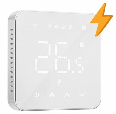 Meross SMART Wi-Fi Thermostat für elektrische Fußbodenheizung/Sprachassistent-Unterstützung