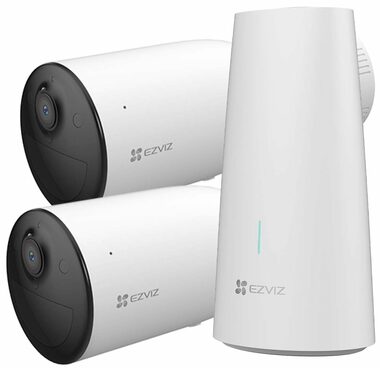 Ezviz Kit HB3-B2 weiß / Kamerasystem / 2x IP-Kamera / Bullet / Wi-Fi / 3Mpix / IP65 / IR