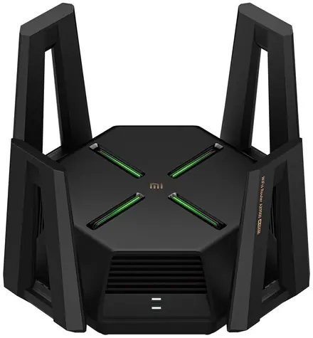 XIAOMI Mi Router AX9000 schwarz / Router AX9000 / Tri-Band / 2,4 GHz - 1148 Mbit/s / 5 GHz - 2402 Mbit/s / 5 GHz2 - 4804 Mbit/s / 1x 