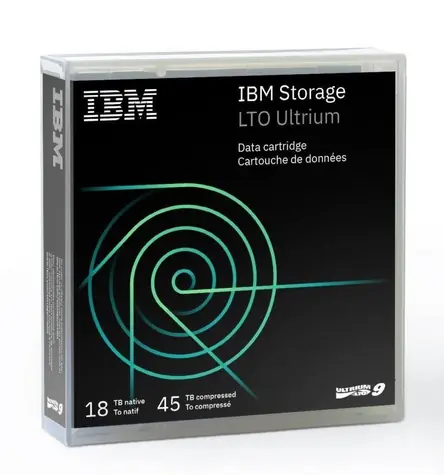 IBM LTO9 Ultrium 18 TB/45 TB RW