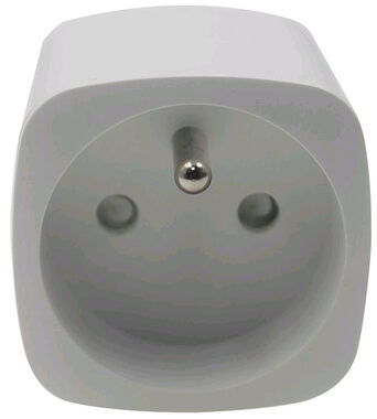 iQtech SmartLife WS024 weiß / Smart-Steckdosenadapter / WLAN / 1x Steckdose 16A (F)