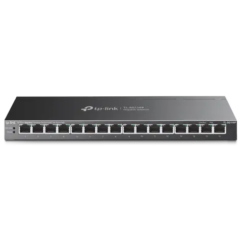 TP-LINK TL-SG116P / Switch / 32 Gbit/s / 16xRJ45 / PoE