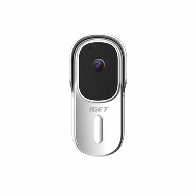 iGet HOME DS1 weiß / Intelligente kabellose Türklingel / FHD-Kamera / 170°/ IR / CMOS