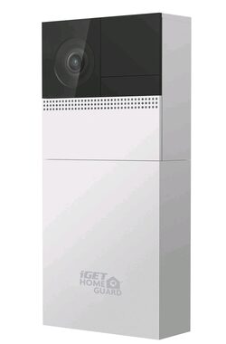 iGet HOMEGUARD HGBVD853 / Intelligente kabellose Türklingel / 145°-Kamera / IR / PIR / IP64 / CMOS 