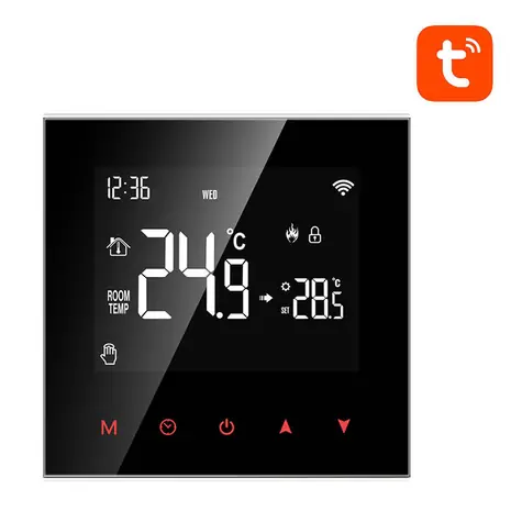 Avatto WT100-BH-3A weiß / Smarter Thermostat für Heizkessel / WLAN