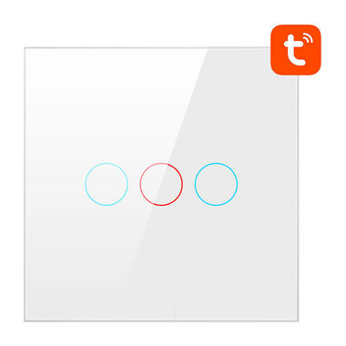 Avatto TS02-EU-W3 weiß / Smart Switch / 3 Kanäle / WiFi