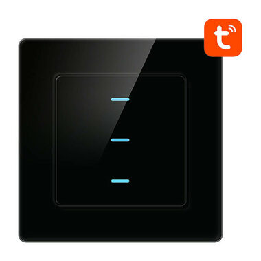Avatto N-TS10-B3 schwarz / Smart Switch / 3 Kanäle / WiFi