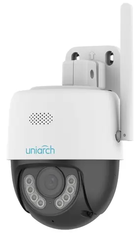 Uniarch UHO-P1A-M3F4D weiß / Outdoor-IP-Kamera / Dome / 2304 x 1296 / IR / WiFi / RJ45 / MicroSD / IP66 