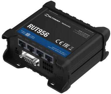 Teltonika RUT956 / Router Industrie / 4X Ethernet- Port 10/100 MB / 802.11bgn / LTE