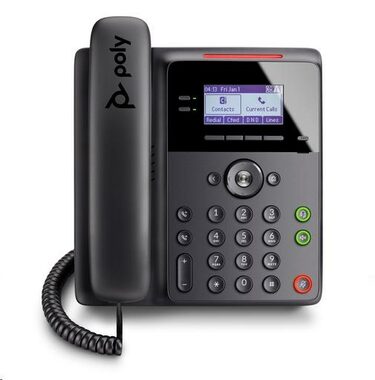 Poly Edge B20 - 8 Leitungen schwarz / IP-Telefon / 8 Leitungen / 2,8" Display / 2x RJ-45 / PoE
