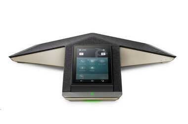 Poly Trio C60 schwarz / Konferenz-IP-Telefon / 5" Display / 2x RJ-45 / WiFi / BT / PoE  