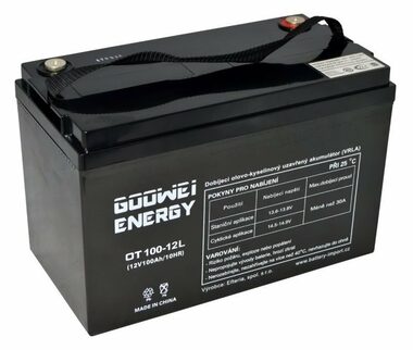 GOOWEI Energy Pb Backup-Batterie VRLA GEL 12V/100Ah 