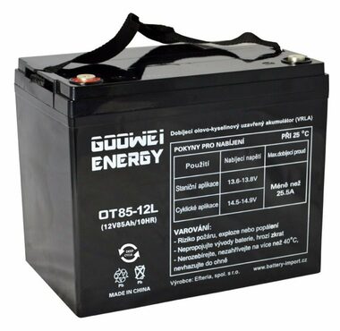 GOOWEI Energy Pb Backup-Batterie VRLA GEL 12V/85Ah 