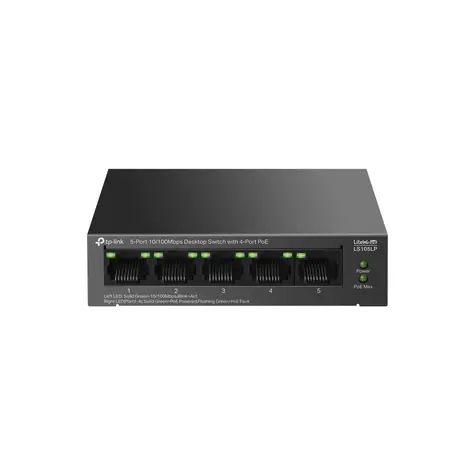 TP-LINK LS105LP / Switch / 1 Gbit/s / 5x LAN / PoE