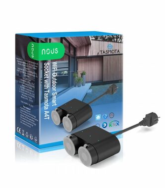 Nous A4T / Intelligente Außensteckdose / 3680W / WiFi 