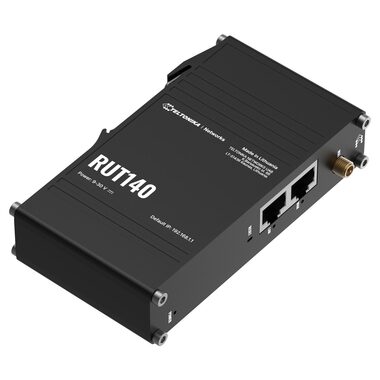 Teltonika RUT140 / Industrie-Router / 580 MHz / 1x LAN / 1x WAN