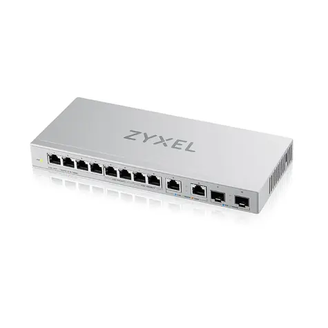 ZyXEL XGS1010-12 / Desktop-Switch / 8x RJ45 1G / 2x RJ45 2,5G / 2x SFP+