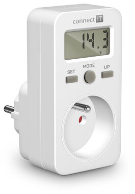 Connect IT PowerMeter / Energieverbrauchsmesser / bis 3680 W