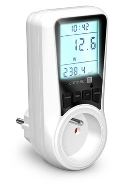 Connect IT PowerMeter Pro / Energieverbrauchsmessgerät / bis 3680 W