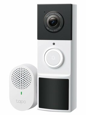 TP-LINK Tapo D210 / Intelligente Türklingel / 2K / 2,4 GHz / IP65 / Nachtsicht 
