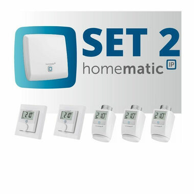 Homematic IP HmIP-SET2 Heizset (Wohnung 2+1)