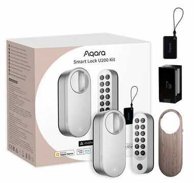 Aqara U200 Kit SMART Home Türschloss Silber