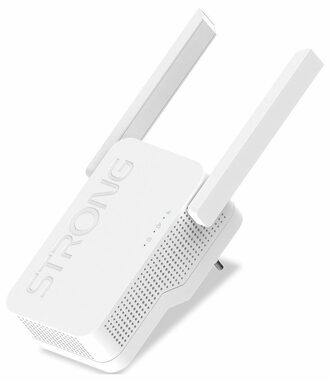 Strong AX1800 / WLAN-Repeater AX1800 / Dualband / 2,4 GHz - 574 Mbit/s / 5 GHz - 1201 Mbit/s / 1x GLAN