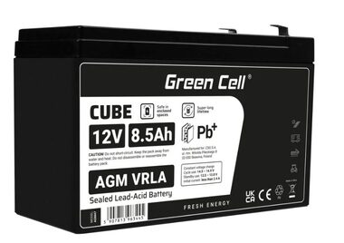 Green Cell AGM Batterie 12V 8.5Ah