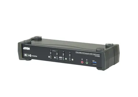 Aten CS1924M / 4-Port USB 3.0 4K DisplayPort MST KVMP-Switch