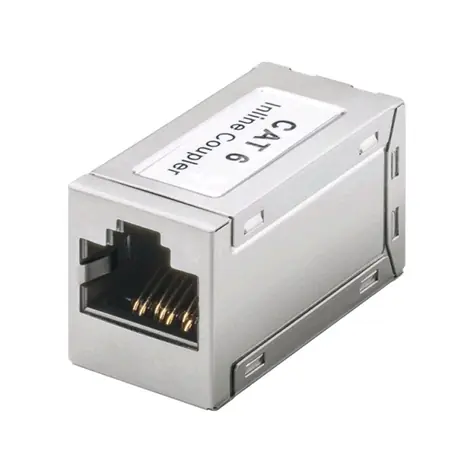 C-tech Adapter RJ-45-Koppler Cat6e FTP / RJ45-RJ45