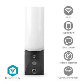Nedis WIFICOL20BK / Smarte Außenkamera / WLAN / SmartLife / Full HD 1080p / IP65 / microSD 