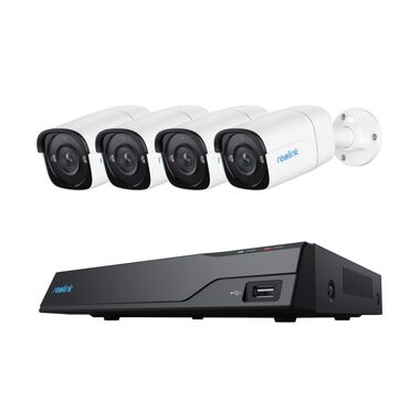 Reolink NVS8-5MB4 - RLK8-410B4-5MP / Kameraset / 4X Kamera / 2560 x 1920 / IP66 / HDMI & VGA / PoE 