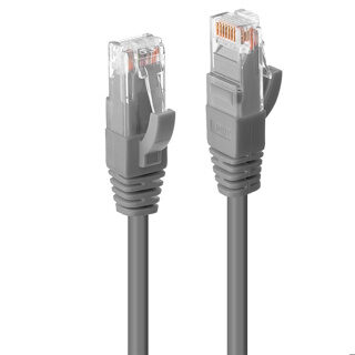 Lindy 45403 grau / Patchkabel / CAT6 / U/UTP / 2m