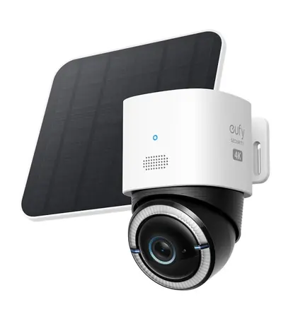 Anker Eufy S330 4G LTE weiß / Outdoor-IP-Kamera mit Solarladung / 4K / 360° / 4G LTE & WLAN 